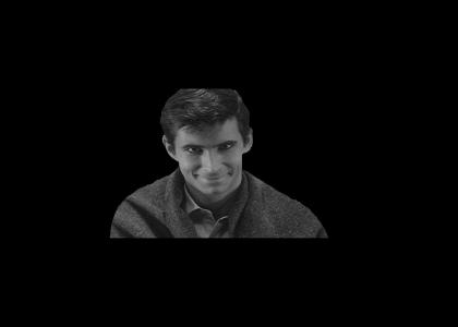 Norman Bates Stares Into Your Soul