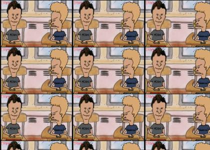 Beavis and Butthead can't laugh