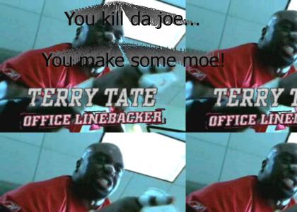Terry Tate wants his coffee