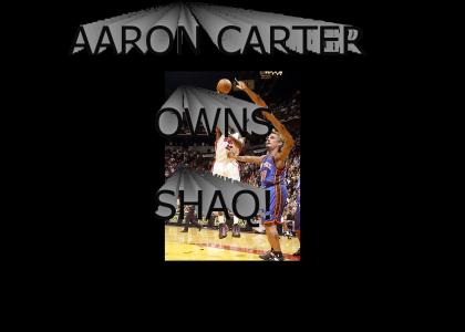 SHAQ OWNED BY AARON CARTER