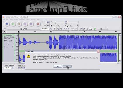 Audacity had one weakness...
