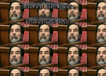 Saddam is a sad goose....