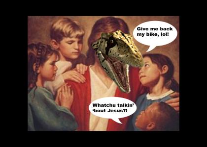 More Raptor Jesus, lol!