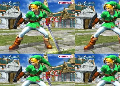 Link has ballz!