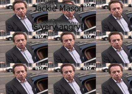 Jackie Mason has a temper