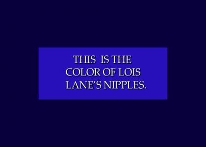 Lois Lane Loses on Jeopardy