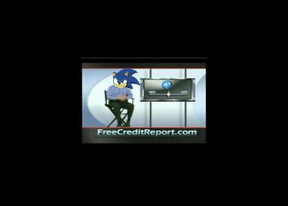 Sonic gives advice on Free Credit Report dot com