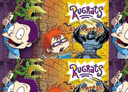 Shredder is frustrated with the new Rugrats