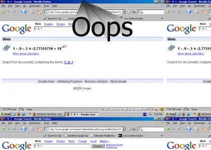 Google Fails at Math