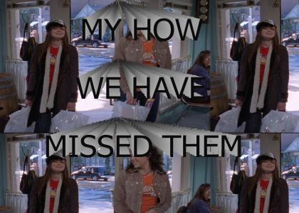 Those adorable Gilmore Girls!