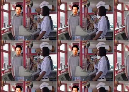 Keanu goes to Good Burger