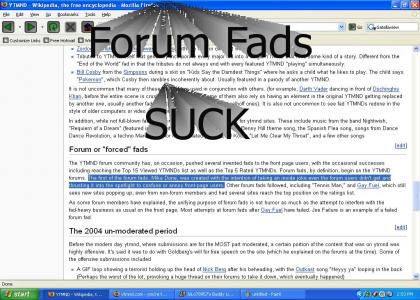 I hate forum fads