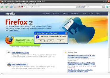 Close Firefox! Or...!