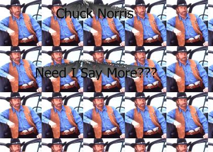 Chuck Norris...Scary