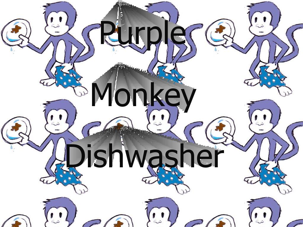 purplemonkeydishwasher