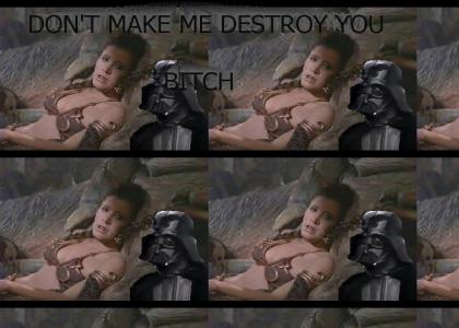 Vader pwns Leia