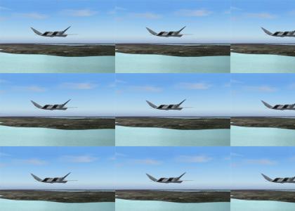 MFS: YF-23 Landing