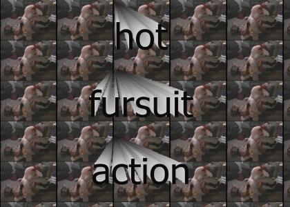 Hot fursuit action