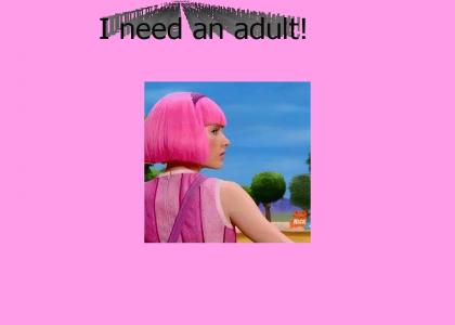 Lazytown: Expose yourself to Stephanie via this YTMND