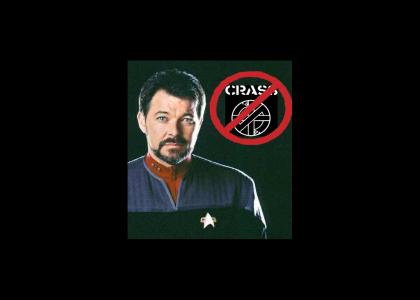 Riker Has NO CRASS.