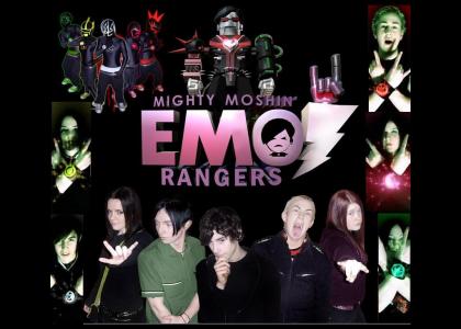 Might Moshing Emo Rangers!