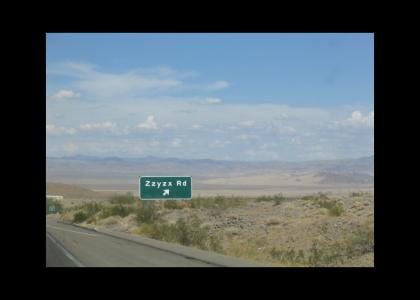 Zzyzx Road!!!!