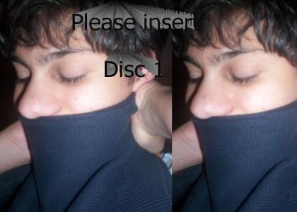 Insert disc 1