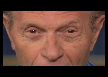 Larry King stares into your soul