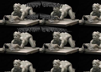 Sean Preston's Birth Immortalized