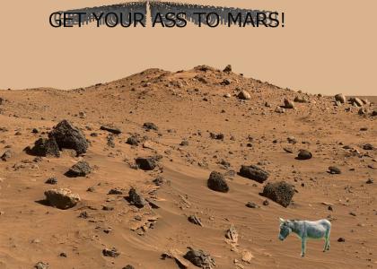 Your ass. Get it to mars.