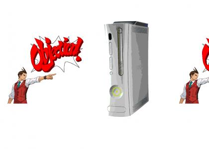 Apollo Justice Objects to playing XBox 360