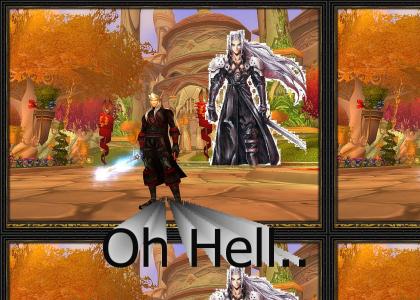 Sephiroth makes his WoW Debut!