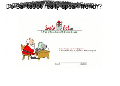 SantaBot speak french?