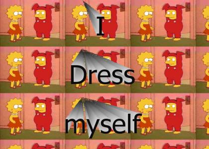 Simpsons : I dress myself