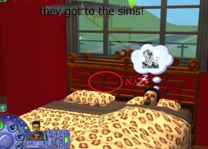 OMG, Secret Nazi Sims 2 Game! (Moved Text)