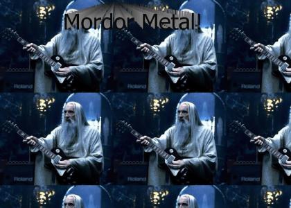 Saruman wailing on his axe!