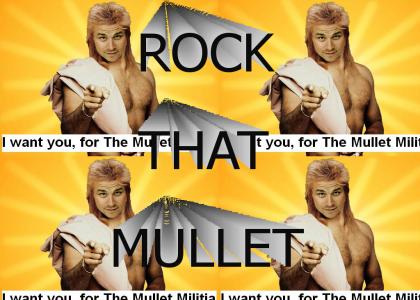 JOIN THE MULLET MILITIA
