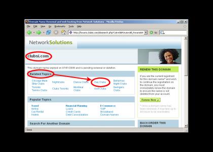 ClubSi Expired Domain is Gay