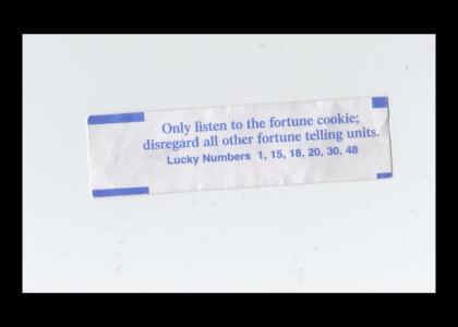 OBEY the FORTUNE COOKIE