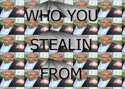 WHO YOU STEALIN FROM