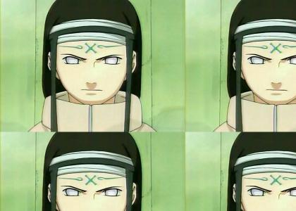 Hyuuga Neji stares into your soul