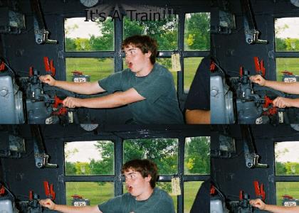 Driving a Train - Challenger Engine Style!