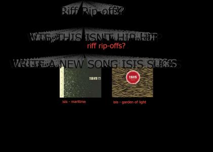 Riff Rip-offs ISIS/ISIS