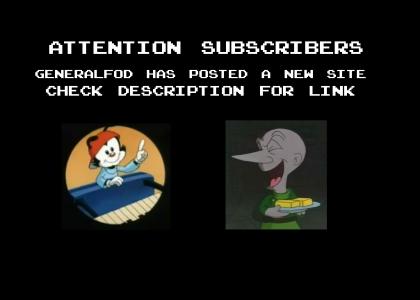 SUBSCRIBERS: GeneralFod's 'new' site