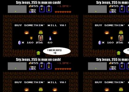 Link cant buy Jesus!
