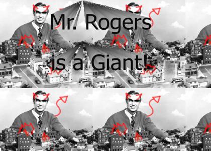 Mr. Rogers is a Giant!