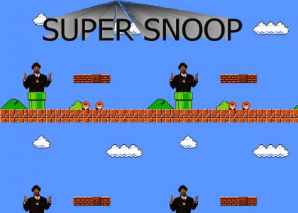 Snoop doing it Super Mario Style