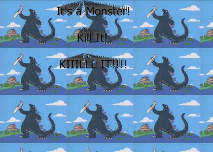 It's a Monster! KILL IT! KIIIILLLL I!!!!!