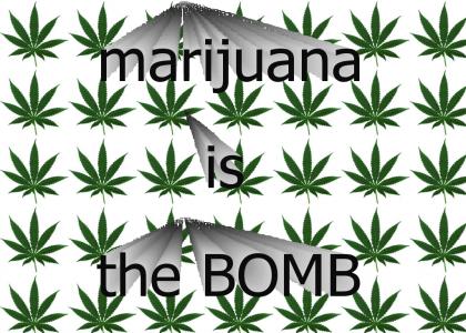 Marijuana is the bomb