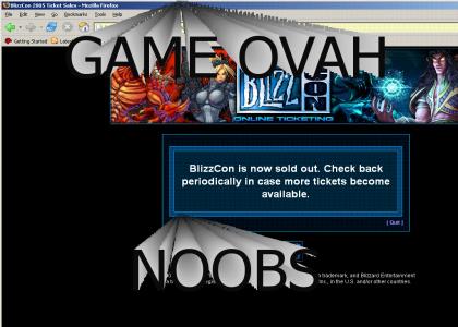 GAME OVAH FO BLIZZCON